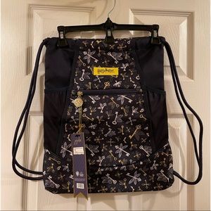 *Retired* Ju-Ju-Be Harry Potter Flying Keys Drawstring Bag NWT